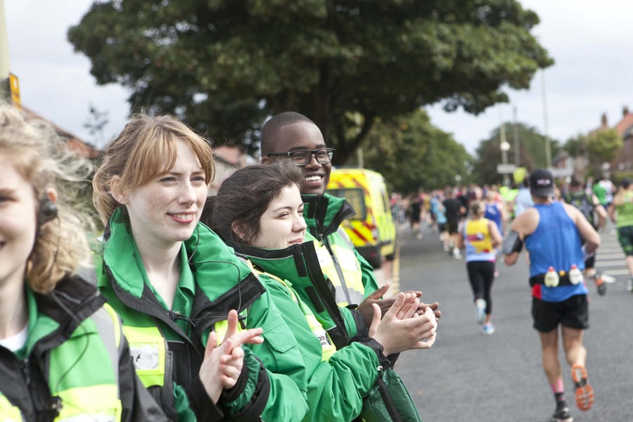 St John Ambulance event first aiders