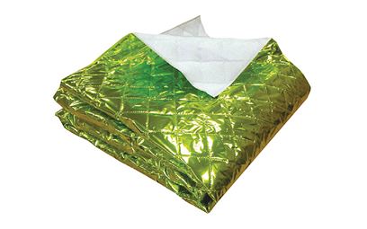 The Orvecare Emergency Blanket in Green. The Orvecare Emergency Blanket in Green.