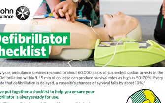 defibrillator checklist