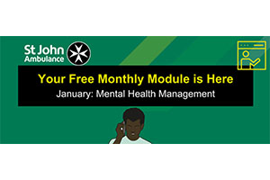 Your free monthly module is here: Mental Health Management.