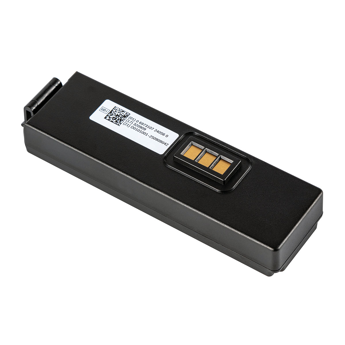 The top of the St John Ambulance HEART Replacement Battery.