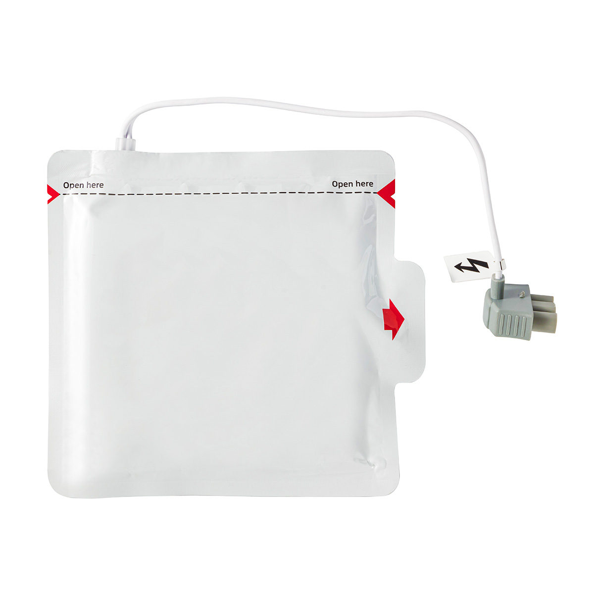 The back of the St John Ambulance HEART Smart Pads.