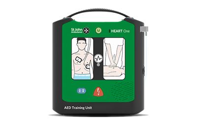 The front of the St John Ambulance HEART One Trainer.
