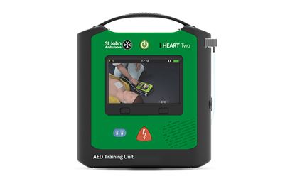 The front of the St John Ambulance HEART Two Trainer.