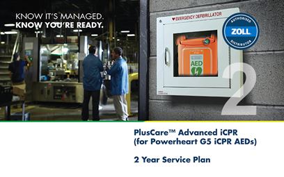 PlusCare Advanced for G5 ICPR - 2 year PlusCare Advanced for G5 ICPR - 2 year