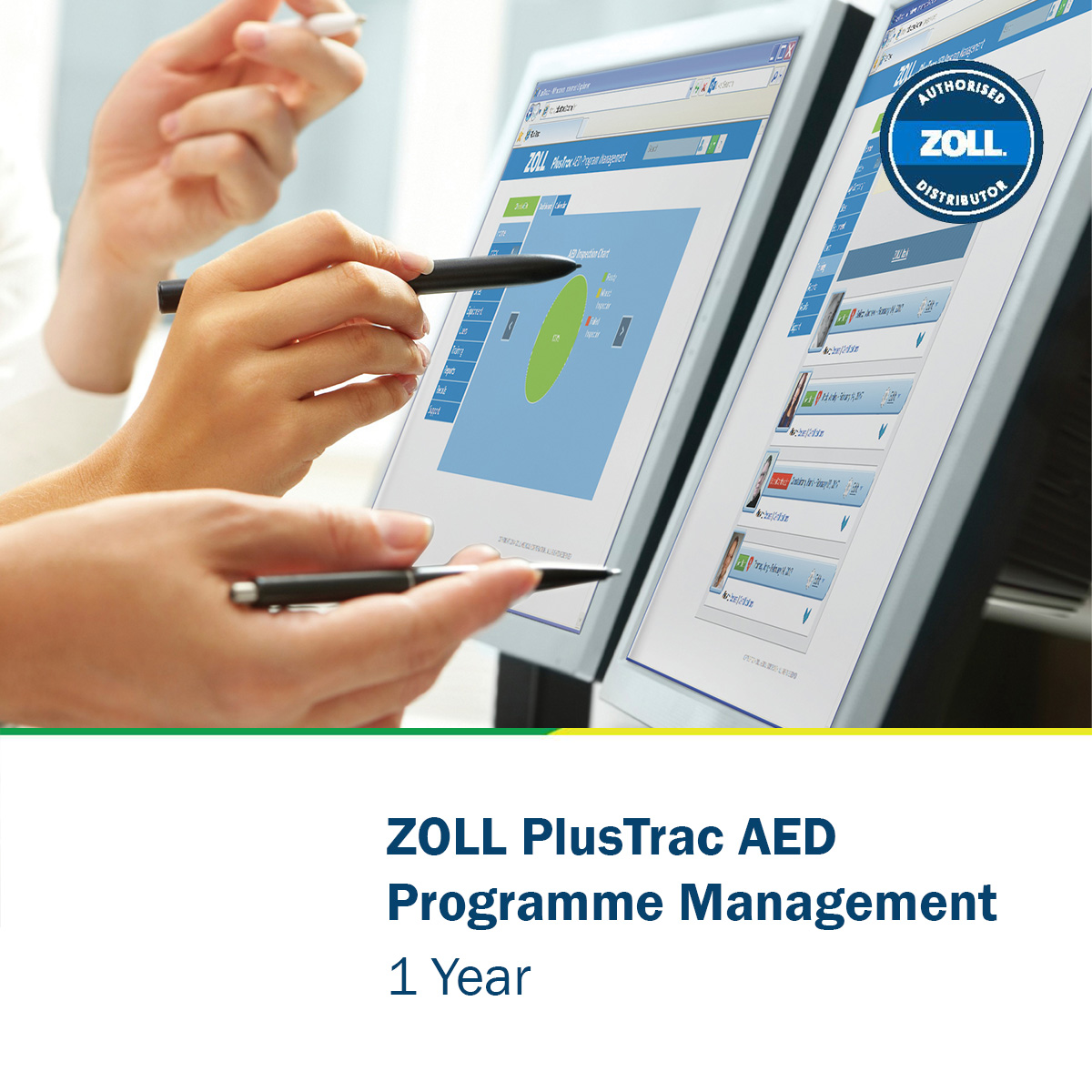 ZOLL PlusTrac AED Programme Management - 1 Year.