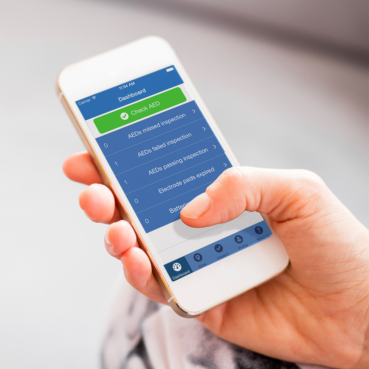 ZOLL PlusTrac AED Programme Management – 5 Year.