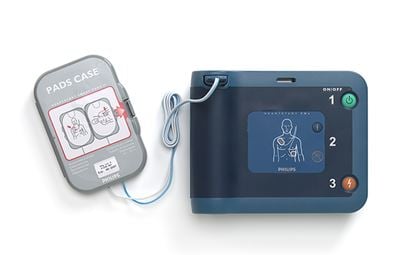 Philips HeartStart FRx Semi-Automatic Defibrillator with Carry Case Philips HeartStart FRx Semi-Automatic Defibrillator with Carry Case