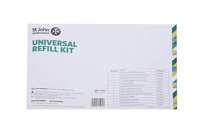 St John Ambulance Universal First Aid Kit Refill St John Ambulance Universal First Aid Kit Refill