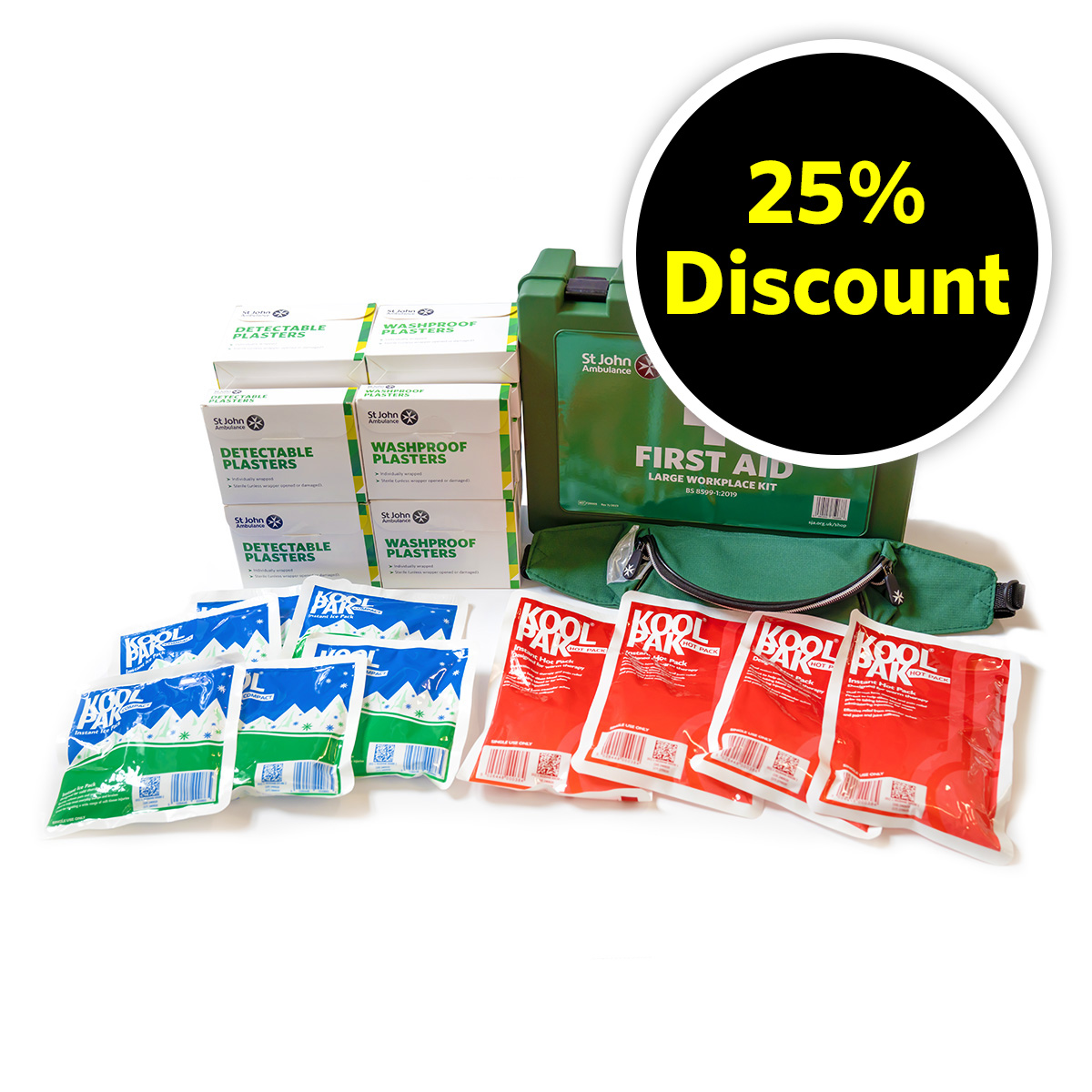 School First Aid Kit Bundle.