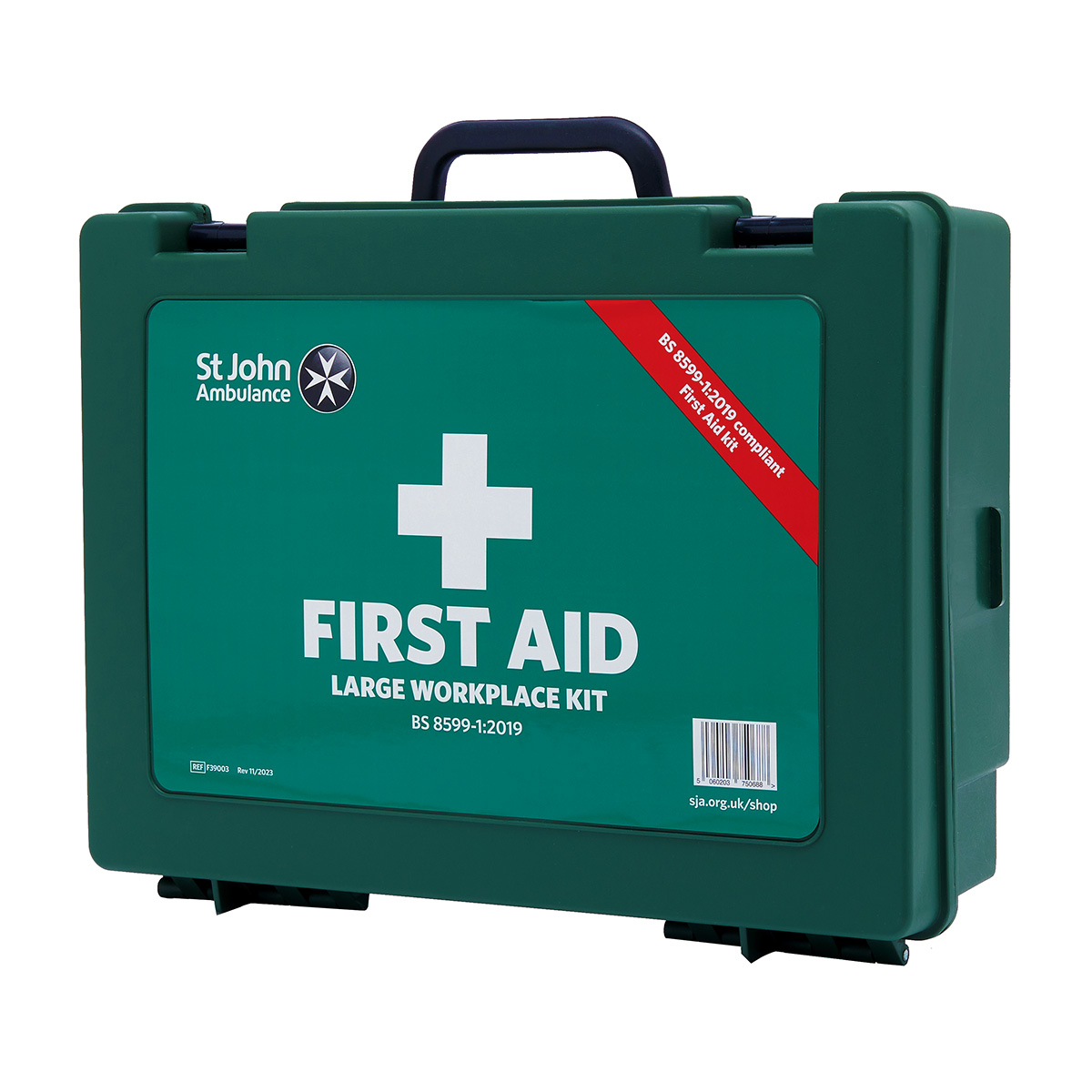 The St John Ambulance Large Workplace First Aid Kit. The St John Ambulance Large Workplace First Aid Kit.
