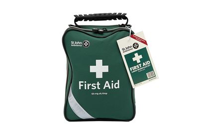 St John Ambulance Large Workplace First Aid Kit Grab Bag BS-8599-1:2019