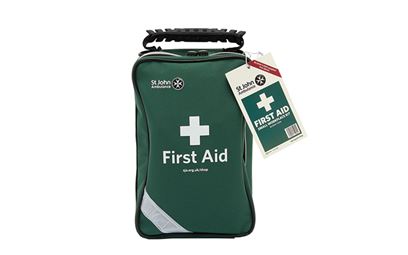 St John Ambulance Small Workplace First Aid Kit Grab Bag BS-8599-1:2019