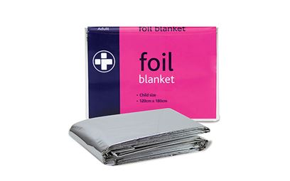 Child Disposable Heat Retaining Foil Blanket Child Disposable Heat Retaining Foil Blanket