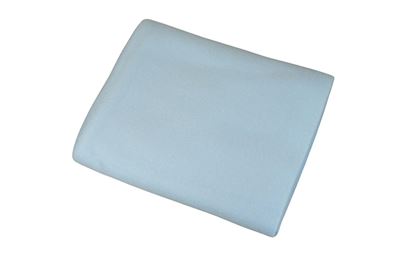 The Interweave Single Use Fleece Blanket, folded.