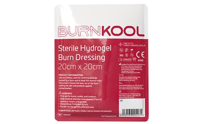 BurnKool Hydrogel Burn Dressing 20 x 20cm BurnKool Hydrogel Burn Dressing 20 x 20cm