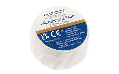 Blue Dot Microporous Tape 2.5cm x 10m Blue Dot Microporous Tape 2.5cm x 10m