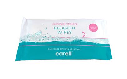 Pack of 8 Carell® Bedbath Wipes Pack of 8 Carell® Bedbath Wipes