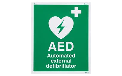 Defibrillator (AED) Vinyl Sign Defibrillator (AED) Vinyl Sign