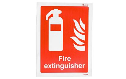 Fire Extinguisher Photoluminescent Vinyl Sign Fire Extinguisher Photoluminescent Vinyl Sign
