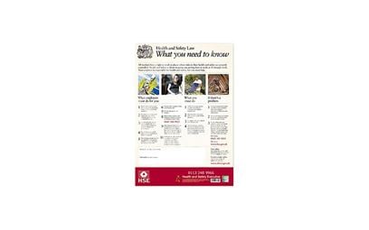 Health and Safety Law Poster 2009 Health and Safety Law Poster 2009