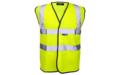 Yellow Supertouch® Hi-Visibility Waistcoat Yellow Supertouch® Hi-Visibility Waistcoat
