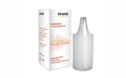 Pack of 20 Kinetic Wellbeing Inner Ear Thermometer Replacement Probes Pack of 20 Kinetic Wellbeing Inner Ear Thermometer Replacement Probes
