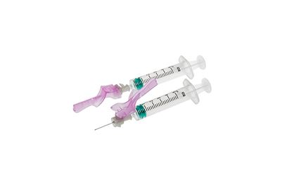 Pack of 100 Green 0.8 x 40mm 21g x 1.5inch Safety Needles BD Eclipse™ Pack of 100 Green 0.8 x 40mm 21g x 1.5inch Safety Needles BD Eclipse™