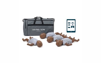 Pack of 4 Laerdal Little Baby QCPR Dark Skin Training Manikins Pack of 4 Laerdal Little Baby QCPR Dark Skin Training Manikins