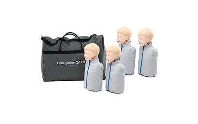 Pack of 4 Laerdal Little Junior™ QCPR Light Skin Training Manikins