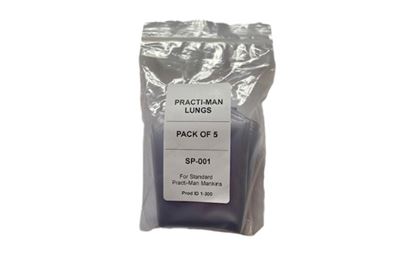 Pack of 5 Standard PractiMan Lungs Pack of 5 Standard PractiMan Lungs