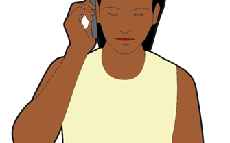 Famale call for help Famale call for help