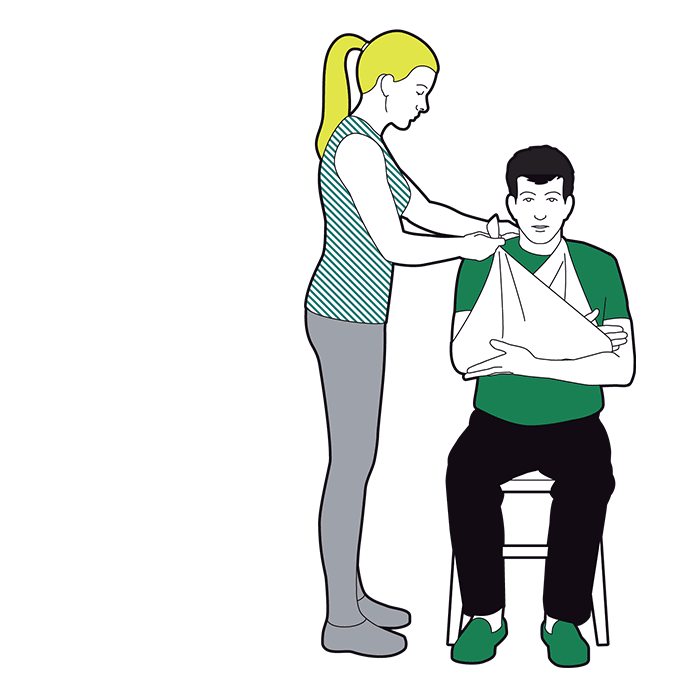 Featured image of post Triangular Bandage Clipart Healthcare triangular bandage icon 24828810