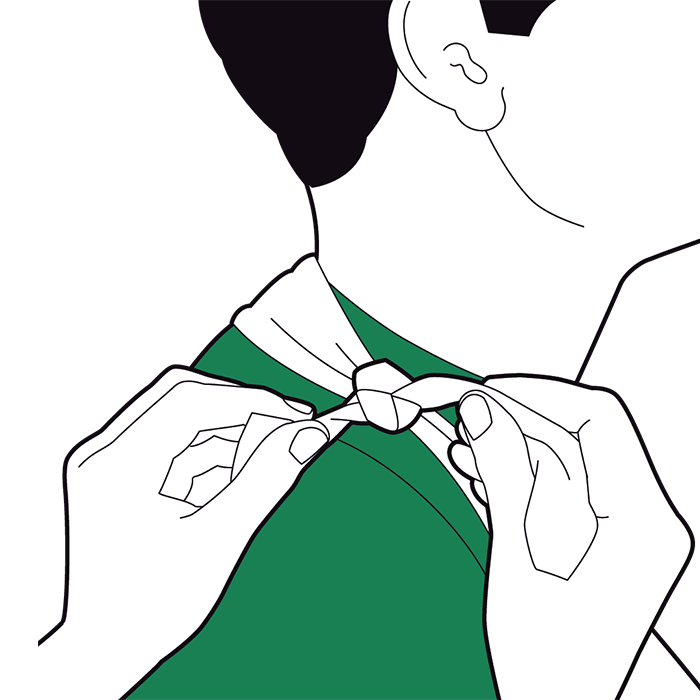 How To Make An Arm Sling First Aid Advice St John Ambulance
