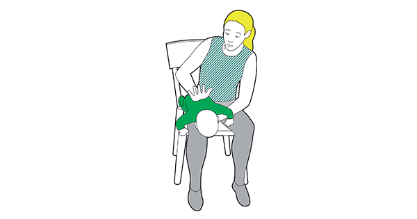 Baby choking first on sale aid
