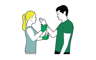 Severe bleeding first aid - apply direct pressure to the wound, call 999 or 112 Severe bleeding first aid - apply direct pressure to the wound, call 999 or 112