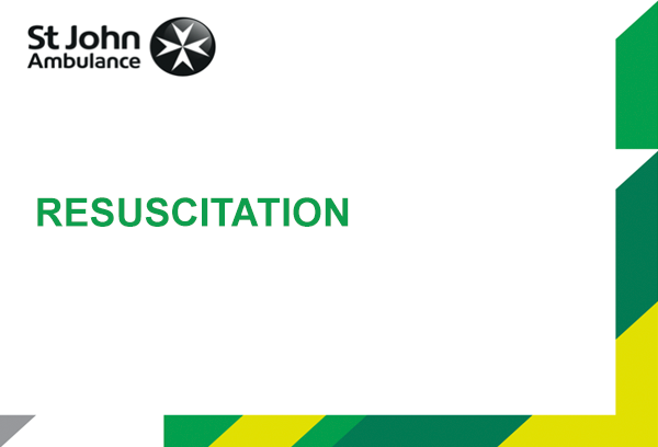 Resuscitation (CPR - Adult) presentation