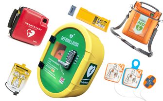 Defibrillator accessories, batteries and pads Defibrillator accessories, batteries and pads