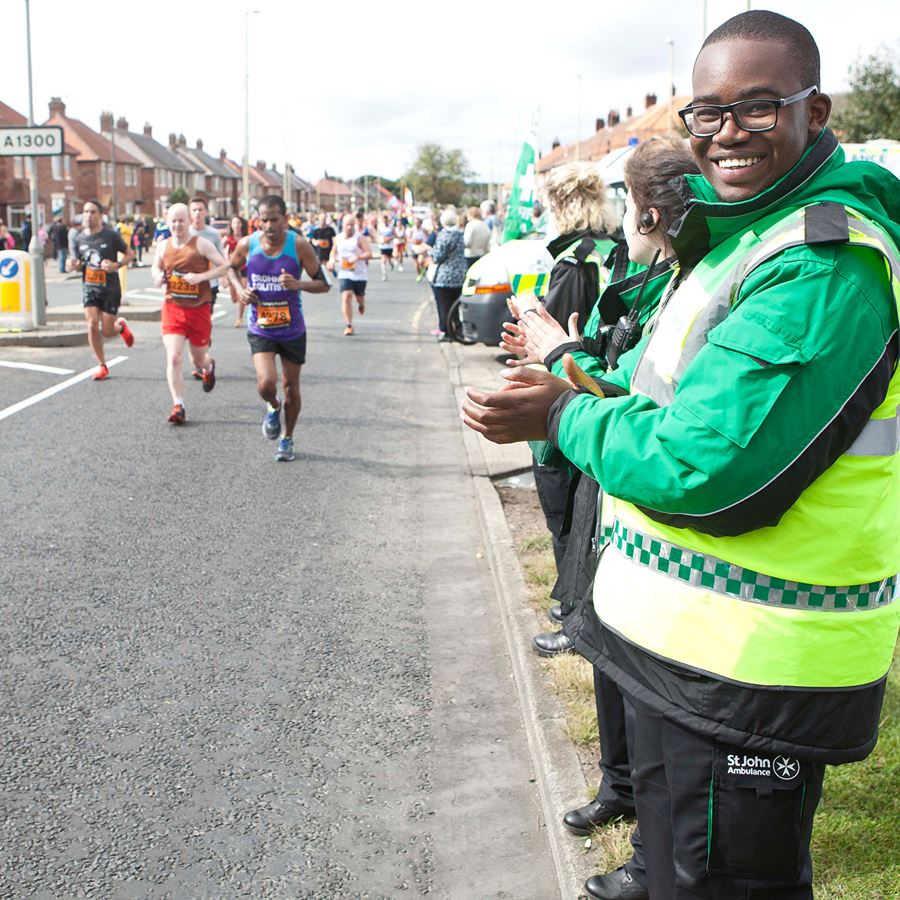 Volunteer at Great North Run