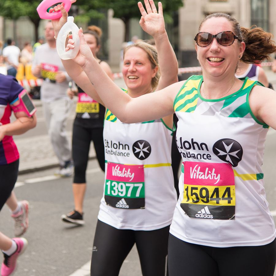 St John Ambulance 10km runners
