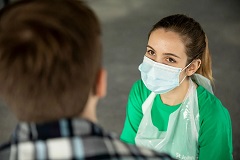 Vaccination volunteer