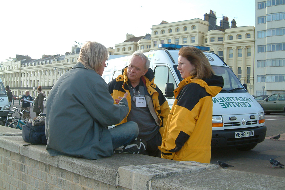 St John Ambulance Homeless Service volunteers