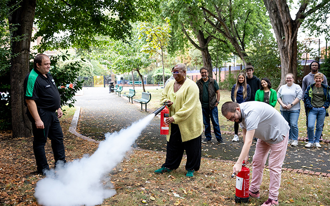 Fire, health and safety courses