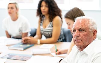 A group of learners engaging in the content of a St John Ambulance Mental Health: Workplace Skills Update course. A group of learners engaging in the content of a St John Ambulance Mental Health: Workplace Skills Update course.