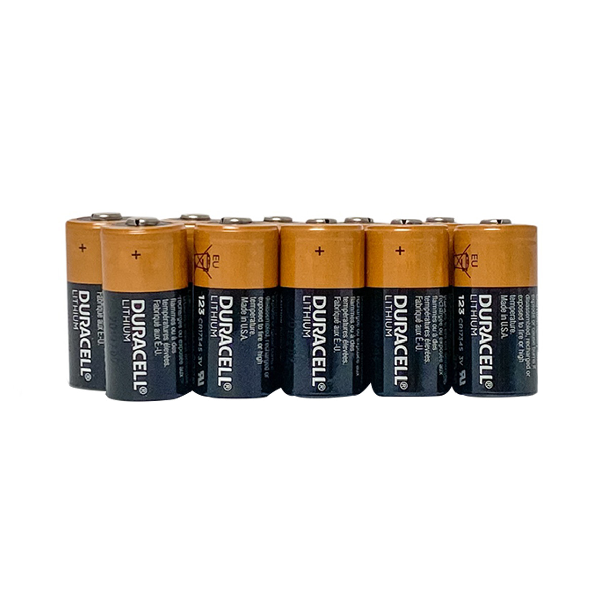 Pack of 10 CR123A Lithium Batteries for ZOLL AED Plus Defibrillators