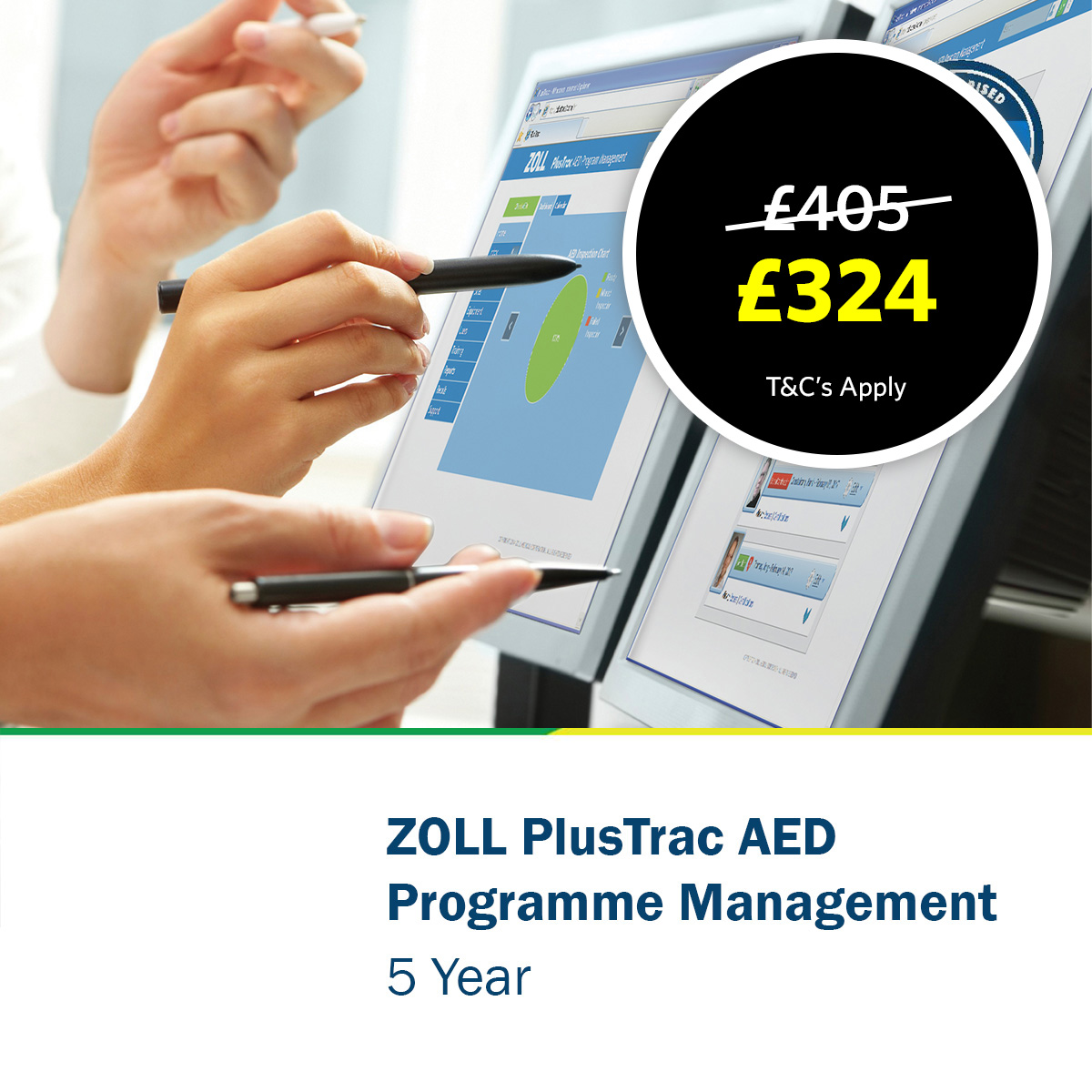 ZOLL PlusTrac AED Programme Management – 5 Year