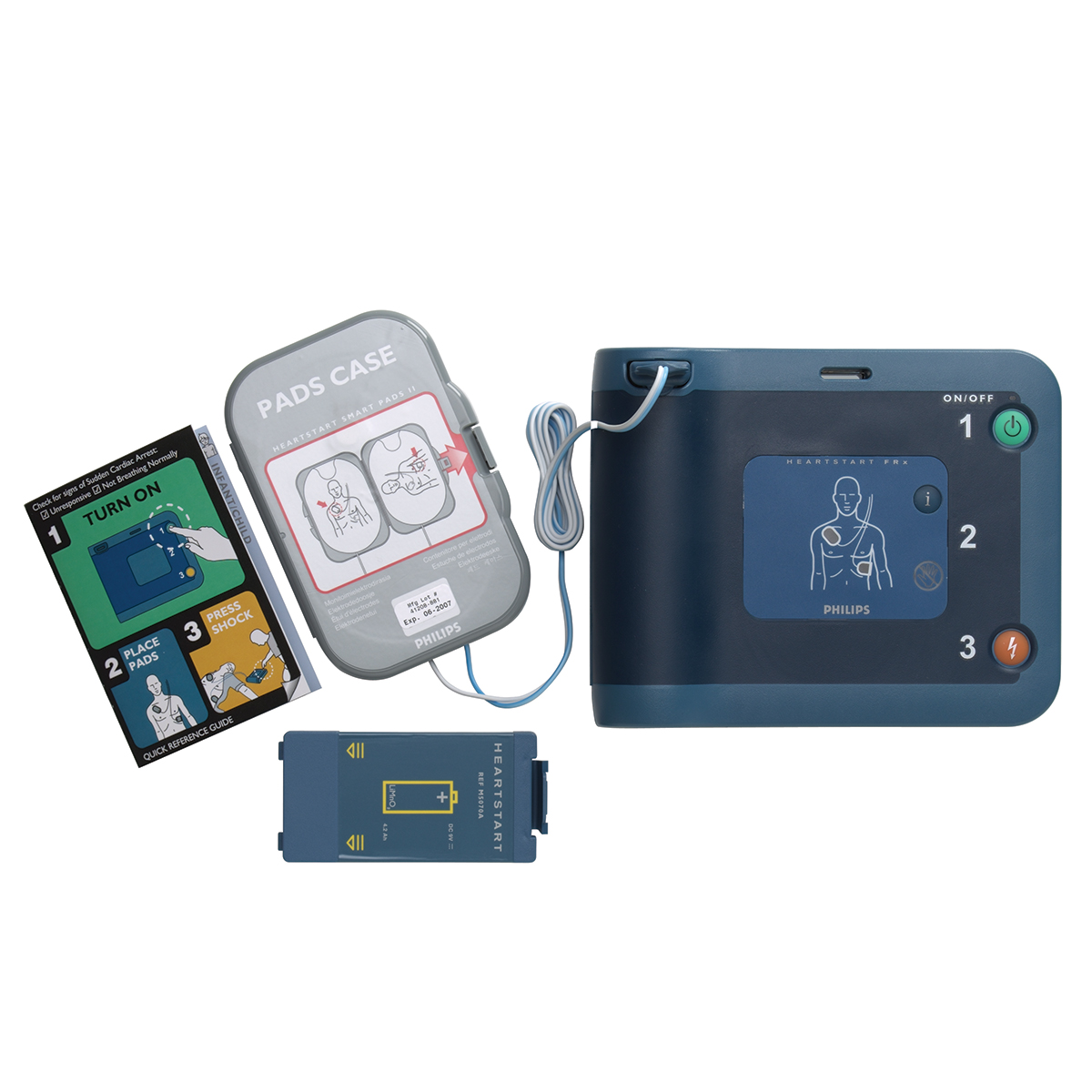 Philips HeartStart® FRx Semi-Automatic Defibrillator with Carry Case