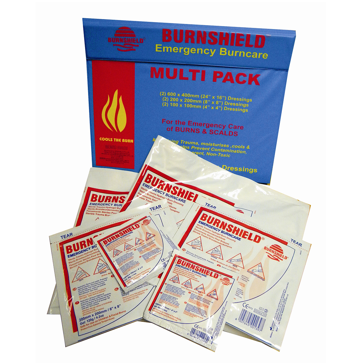 Burnshield® Emergency Burncare Dressings Multi-Pack