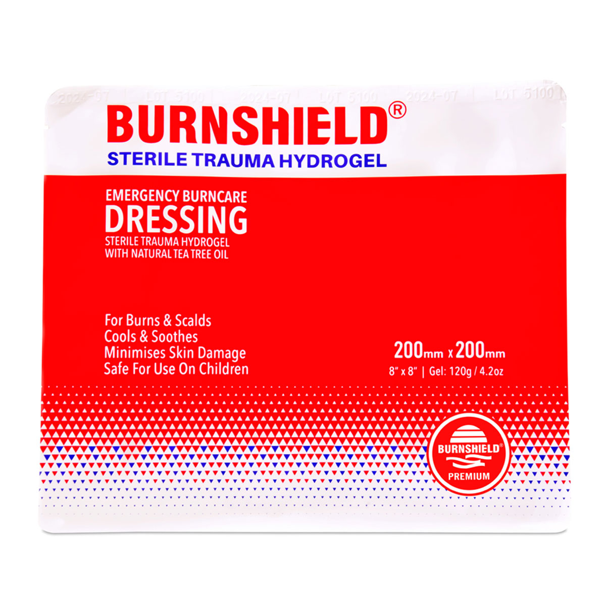 Burnshield 20 x 20cm dressing