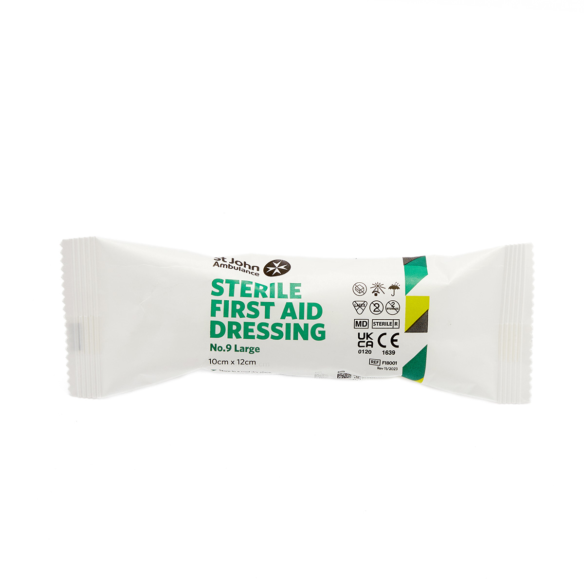 St John Ambulance No.9 Large Dressing 10 x 15cm 